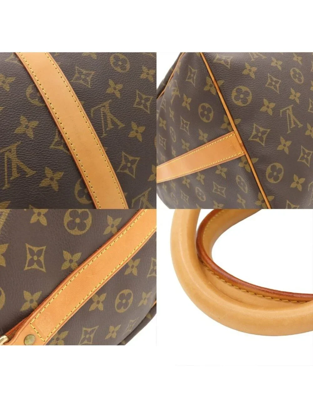 Louis Vuitton Keepall Bandouliere 50 Monogram Canvas 2-Way Shoulder Bag